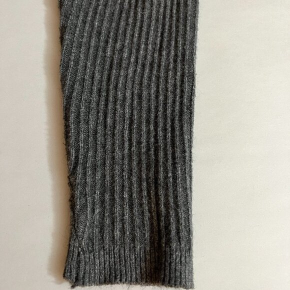 Lane Bryant Plus Fall Gray Ribbed Sweater 14/16 - Picture 7 of 8